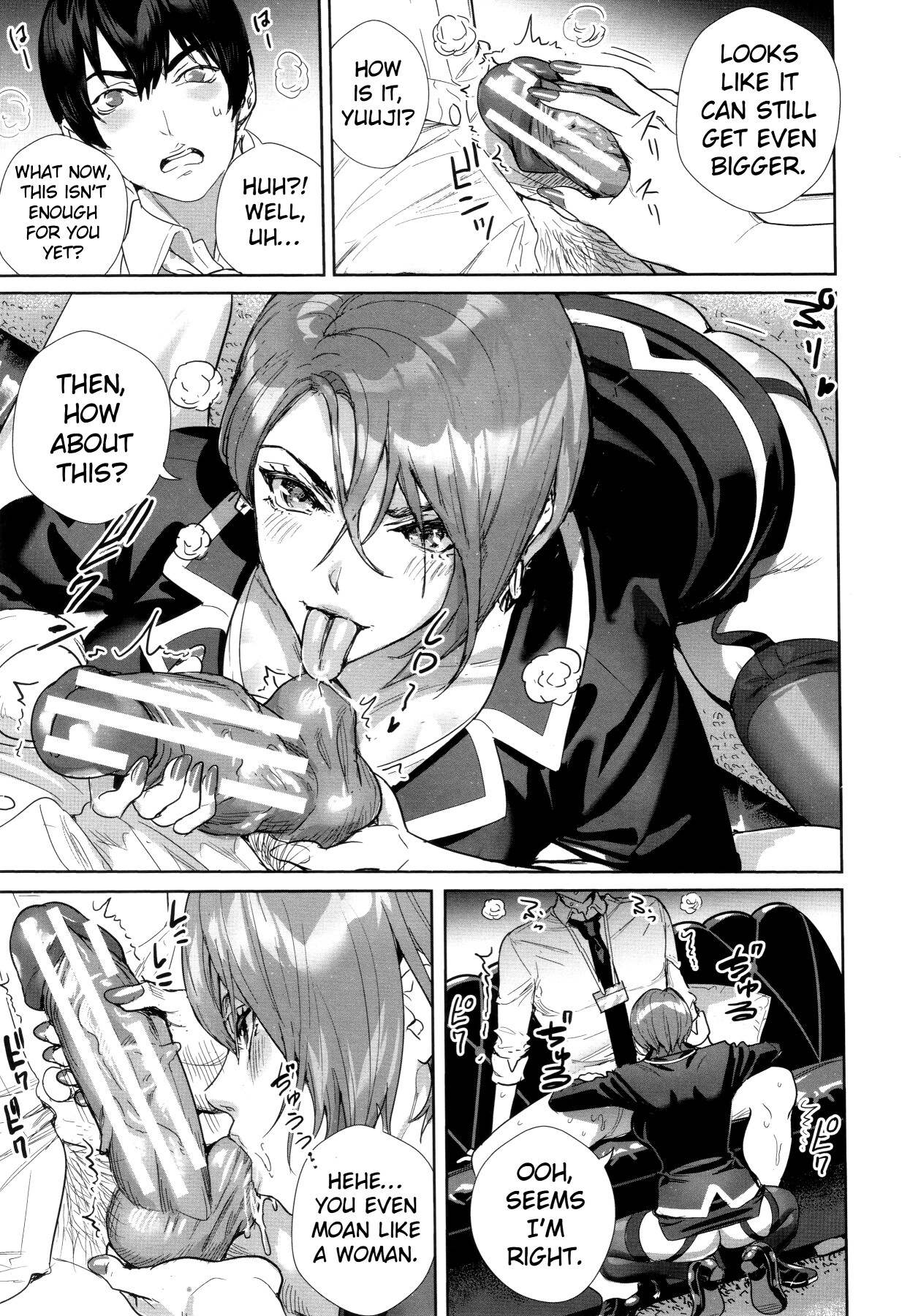 Hentai Manga Comic-Push Down the (Recently Married) Female Boss!!-Read-9